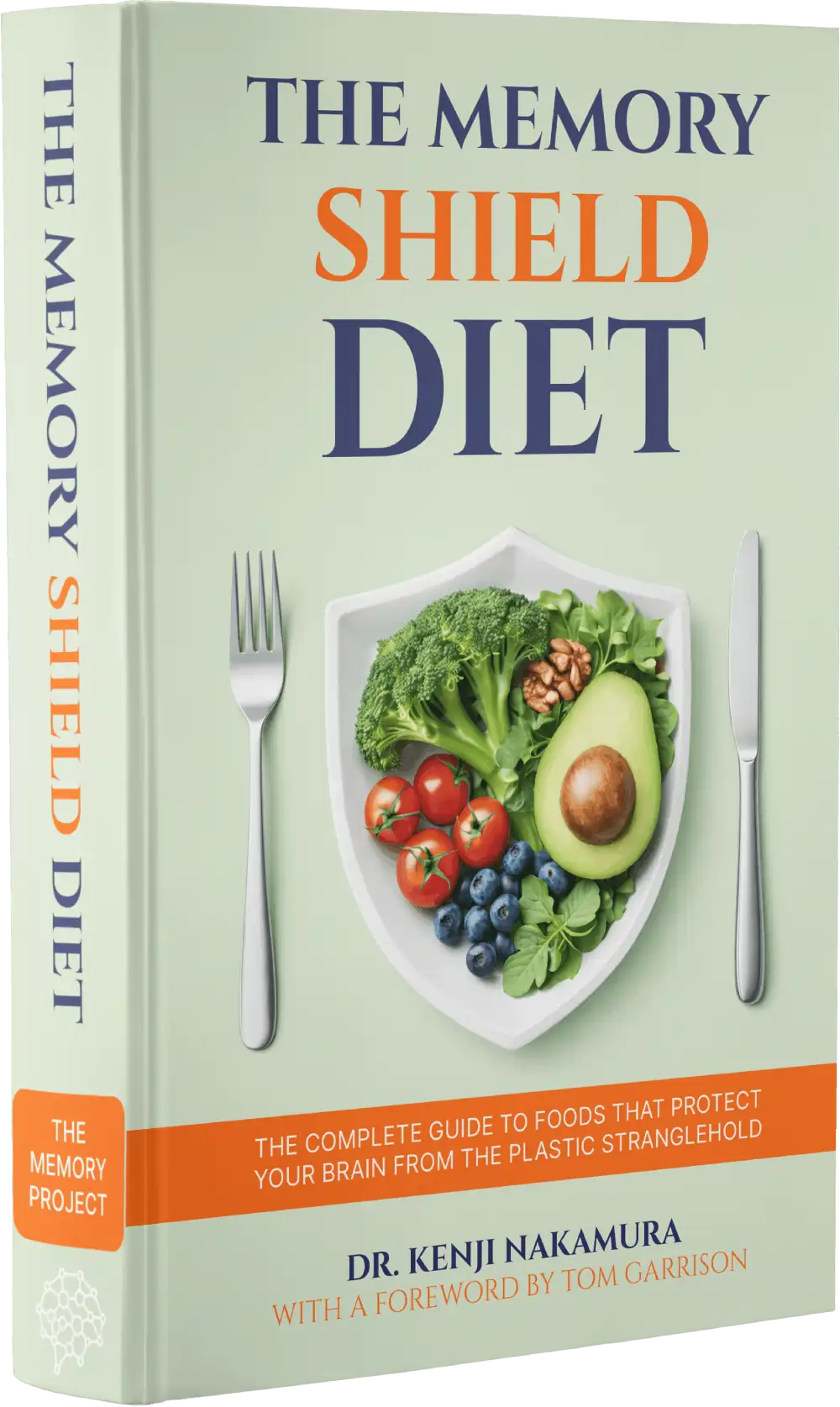 Cover of The Memory Shield Diet ebook guide