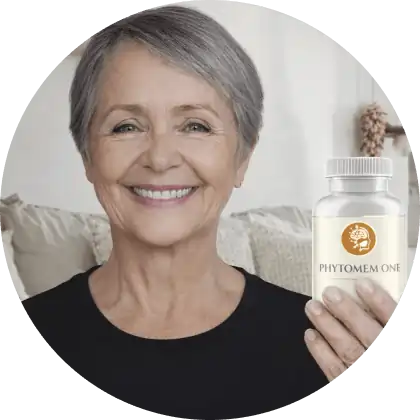 Mature woman laughing joyfully